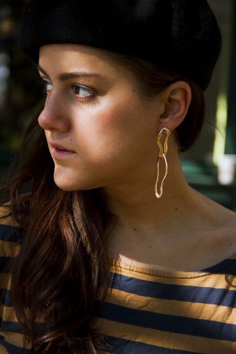 Golden earrings Golden earrings