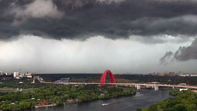 В Москве объявлен желтый уровень погодной опасности