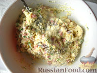 Фото приготовления рецепта: Быстрые булочки "Завтрак мужу на работу" - шаг №5