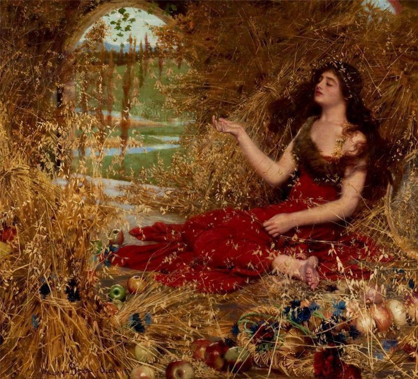 Как Англия прекрасна... Британский художник William Stott (1857-1900)