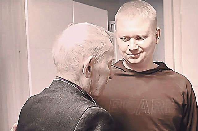 ÐнÑон СавÑÑк и 95-леÑний веÑеÑан.