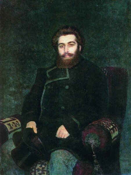 Портрет художника А. И. Куинджи. Илья Ефимович Репин, 1877