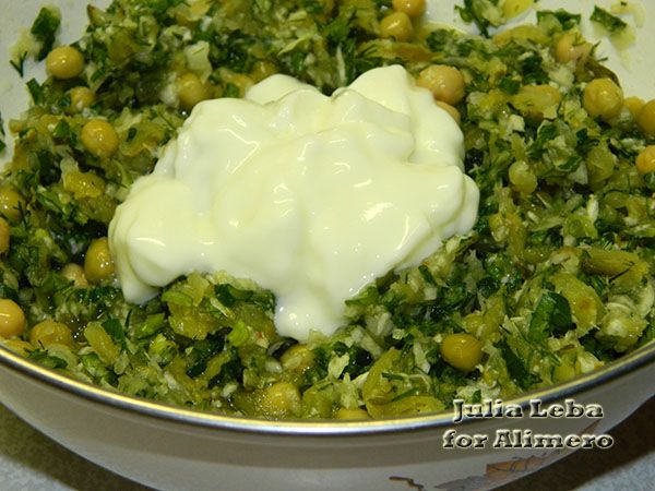 Овощной салат Зимний овощной салат