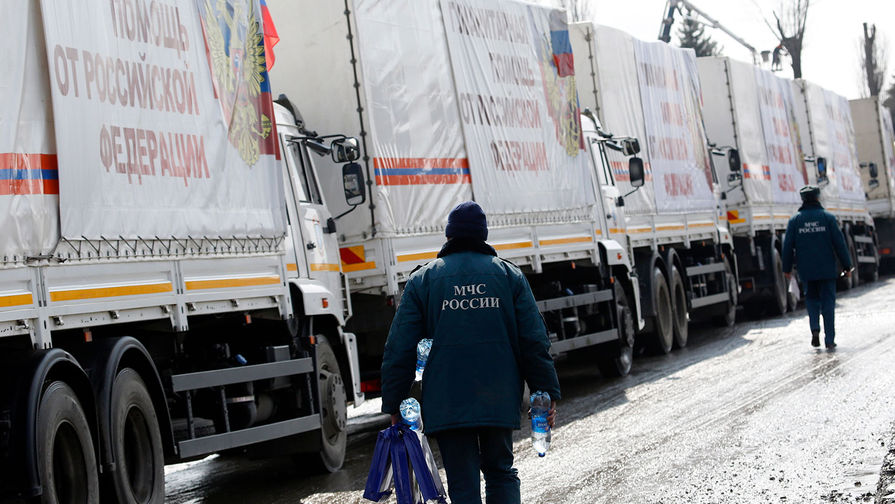 Киев возмутился гуманитарной помощью России Донбассу
