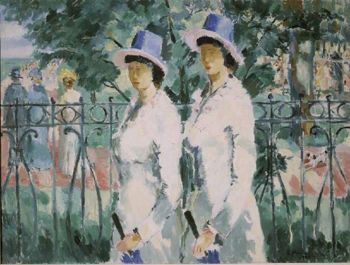 Сестры. 1930. Государственная Третьяковская галерея. Автор: Казимир Малевич. Сестры. 1930. Государственная Третьяковская галерея. Автор: Казимир Малевич.