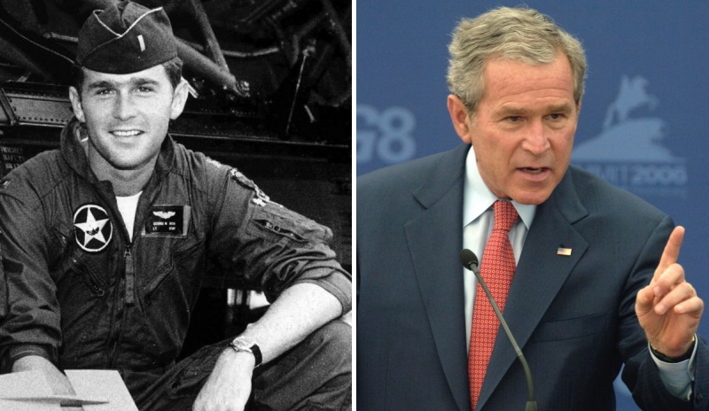 Политики в молодости: Джордж Буш-младший (фото)