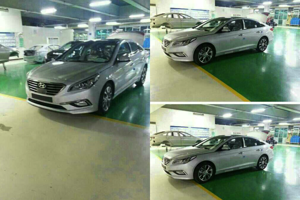 Первые фото нового Hyundai Sonata