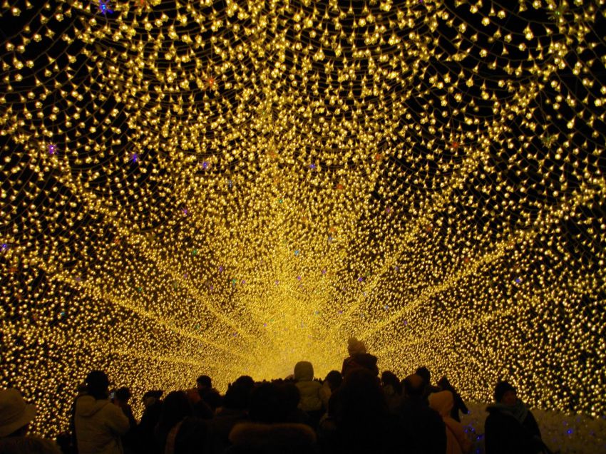 Новый Год, Рождество, украшения, города