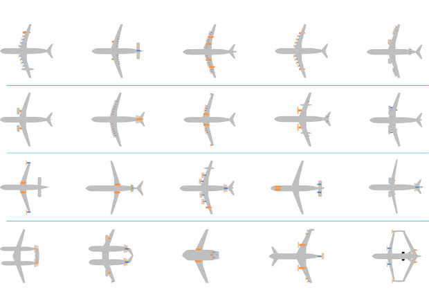 Лайнер A320 признали непригодным для распределенных двигательных установок