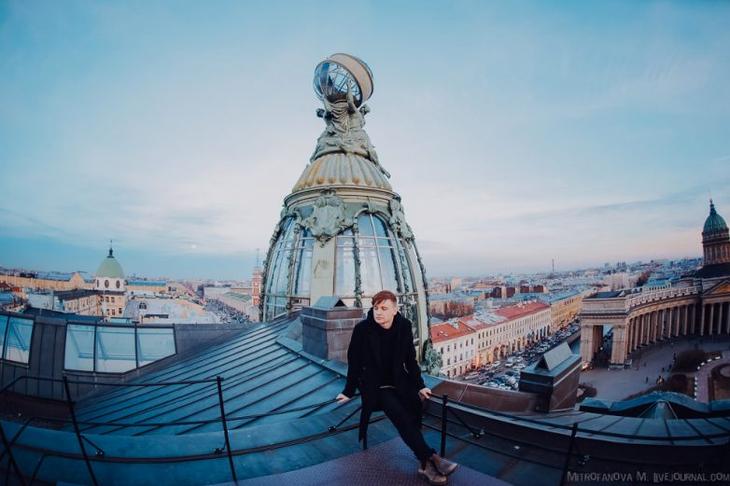 Крыши Петербурга: Дом Зингера Крыши Петербурга: Дом Зингера