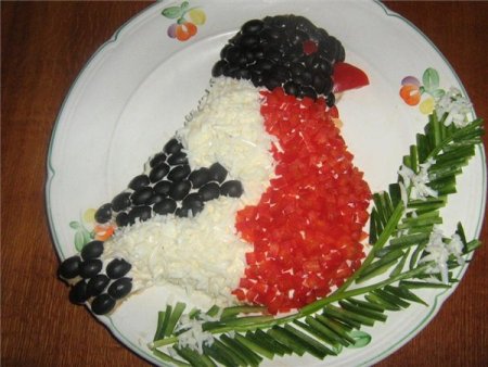 салаты на Новый год 2018, фото