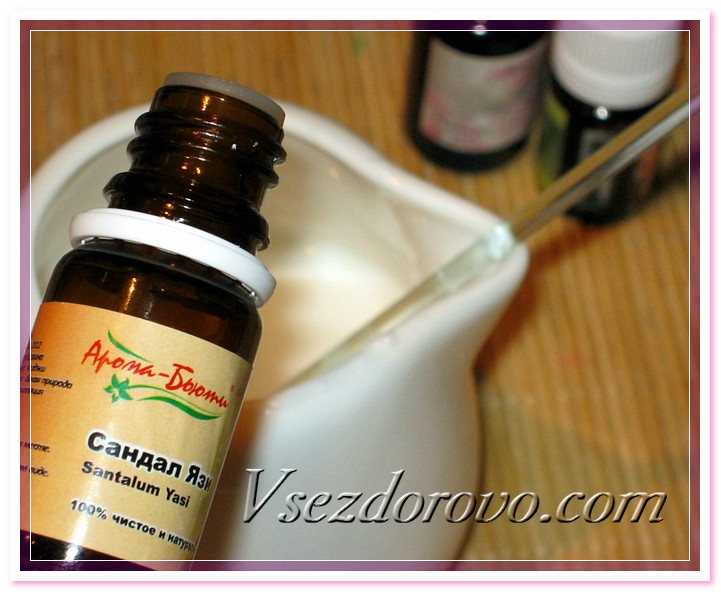 Добавляем эфирные масла