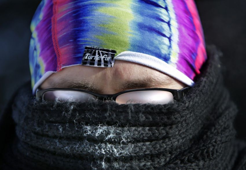 интересное, фотографии, США, заморозки