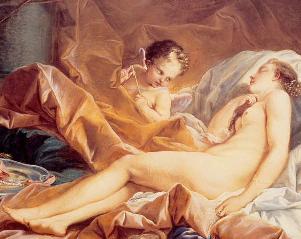 "Спящая Венера", Фрагмент 1760