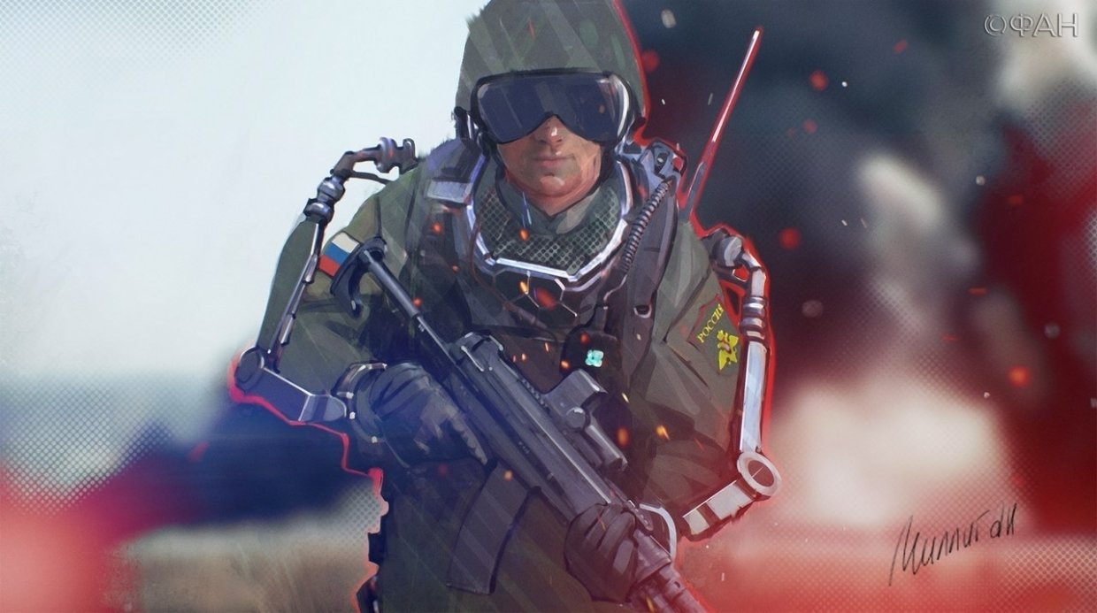 Экзоскелет «солдата будущего» показали на «Армии-2018»
