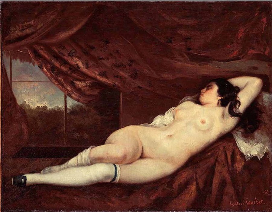 Courbet, Femme nue couchée 1862.jpg Courbet, Femme nue couchée 1862.jpg