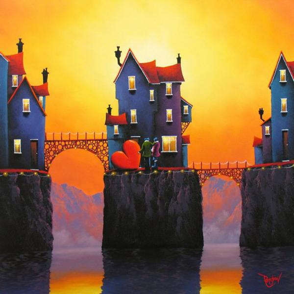 David Renshaw 36600 600 Романтические и яркие картины Дэвида Реншоу (David Renshaw)