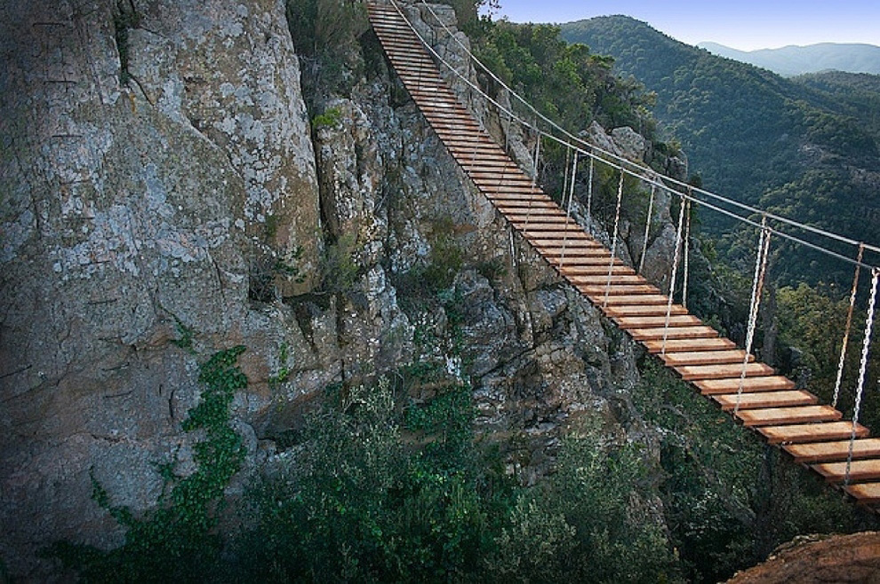 Insane Hanging Bridges 14 Подвесные мосты не для слабонервных