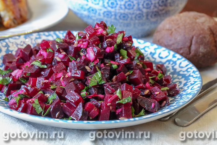 Марокканский свекольный салат