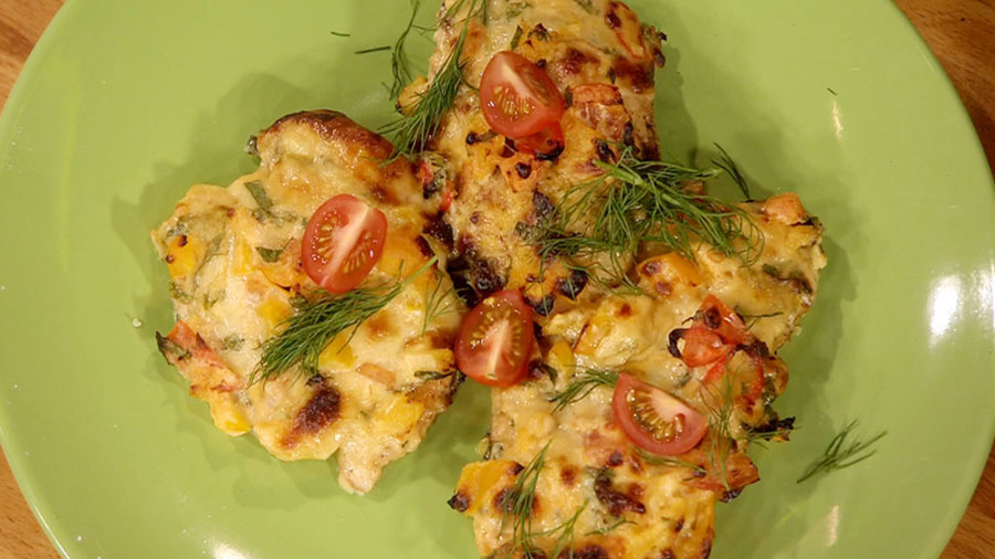 Куриная грудка "Курочка в шубке" Куриная грудка "Курочка в шубке"