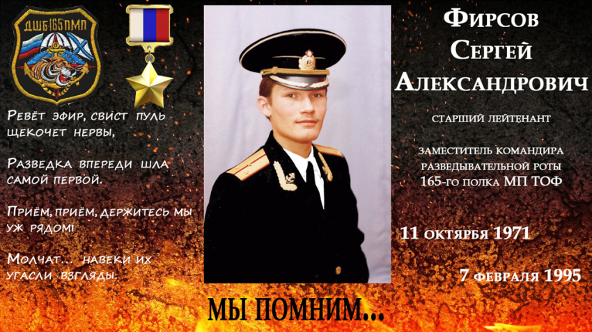 Подвиг развед группы "Малина" 165 полк МП (февраль 1995 г. г.Грозный) Подвиг развед группы "Малина" 165 полк МП (февраль 1995 г. г.Грозный)