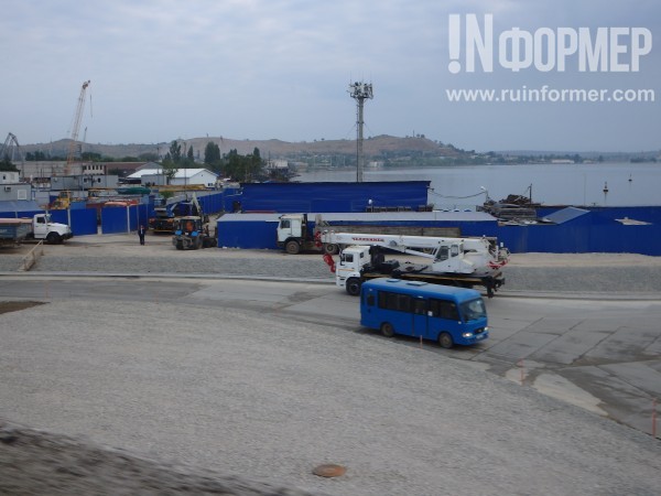 Эксклюзивные кадры запуска автомобильного движения на Крымском мосту