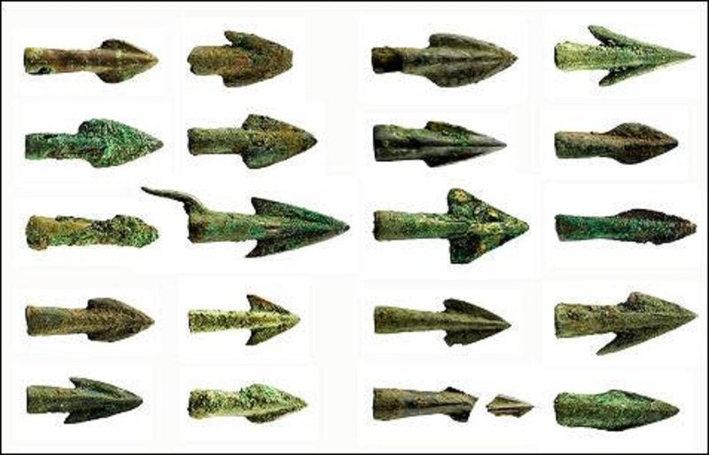 Бронзовые наконечники стрел Бронзовые наконечники стрел история, мумии, наука, скелеты