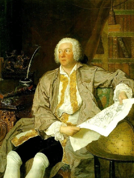 "Портрет шведского посла К.Г. Тессина", 1740