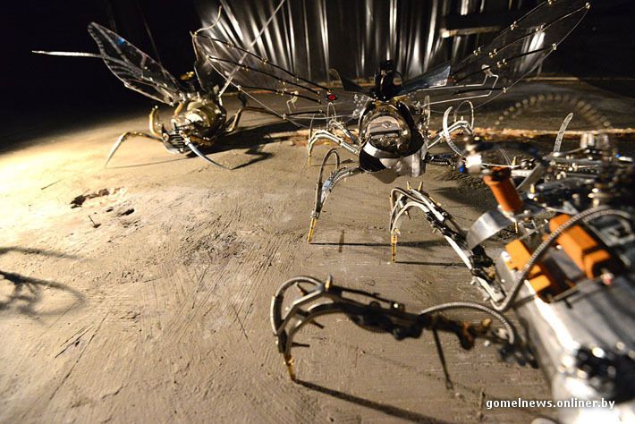 механизм, насекомые, мастер