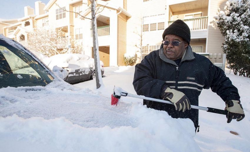 интересное, фотографии, США, заморозки