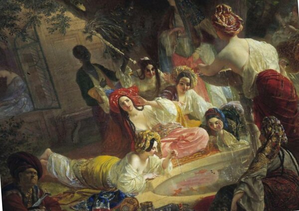 Карл Брюллов, "Бахчисарайский фонтан", 1838-1849 гг