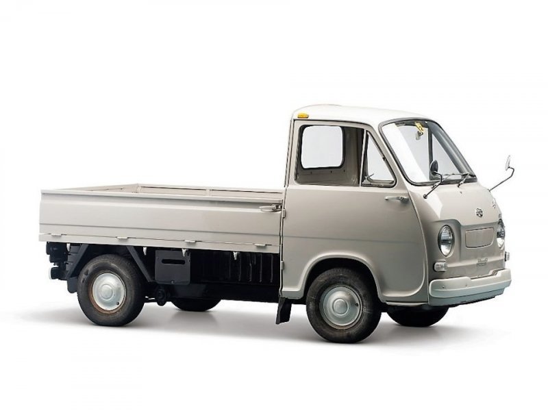"Полбатона" - первая культовая Subaru "Полбатона" - первая культовая Subaru jdm, subari, subaru sambar, авто, автомобили, кей-кар, япония