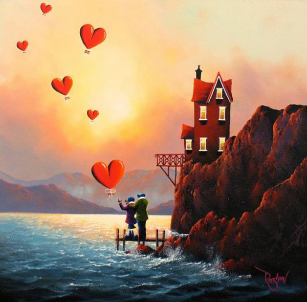 David Renshaw 25600 590 Романтические и яркие картины Дэвида Реншоу (David Renshaw)