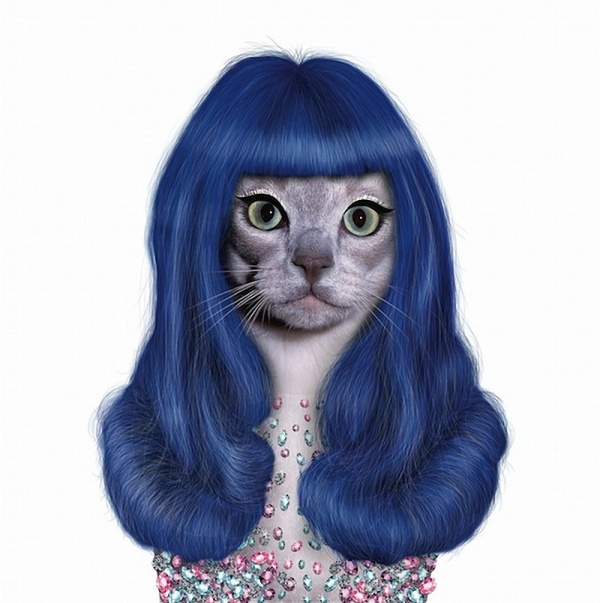 Животные  - двойники  знаменитостей