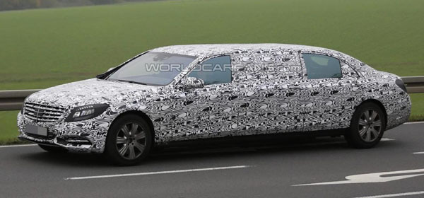 Mercedes S-Class Pullman будет шестидверным