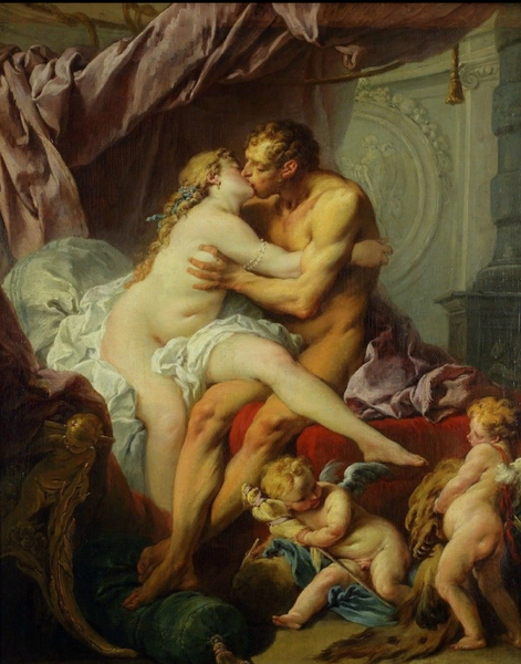 "Геркулес и Омфала", 1731