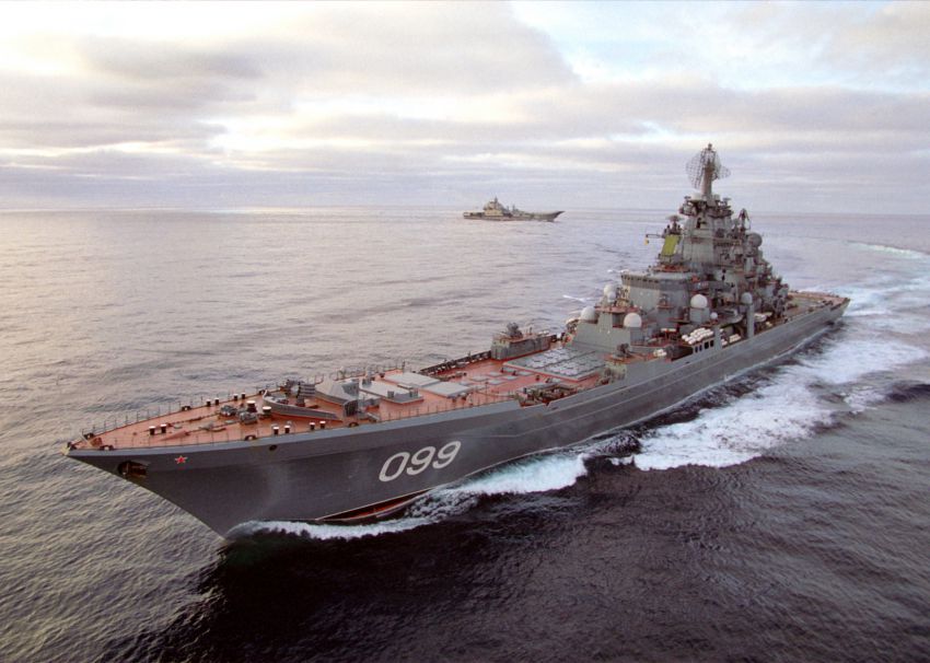 Ракетный крейсер "Петр Великий" флот, петр великий