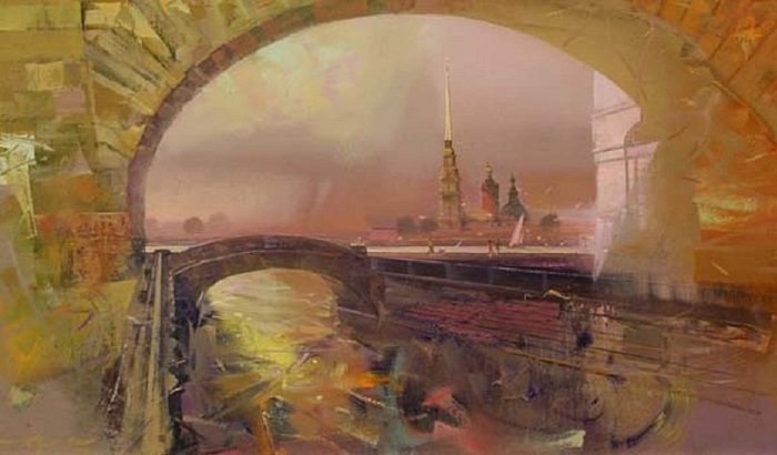 Эрмитажный мост. Автор: Сергей Сиделев. Эрмитажный мост. Автор: Сергей Сиделев.