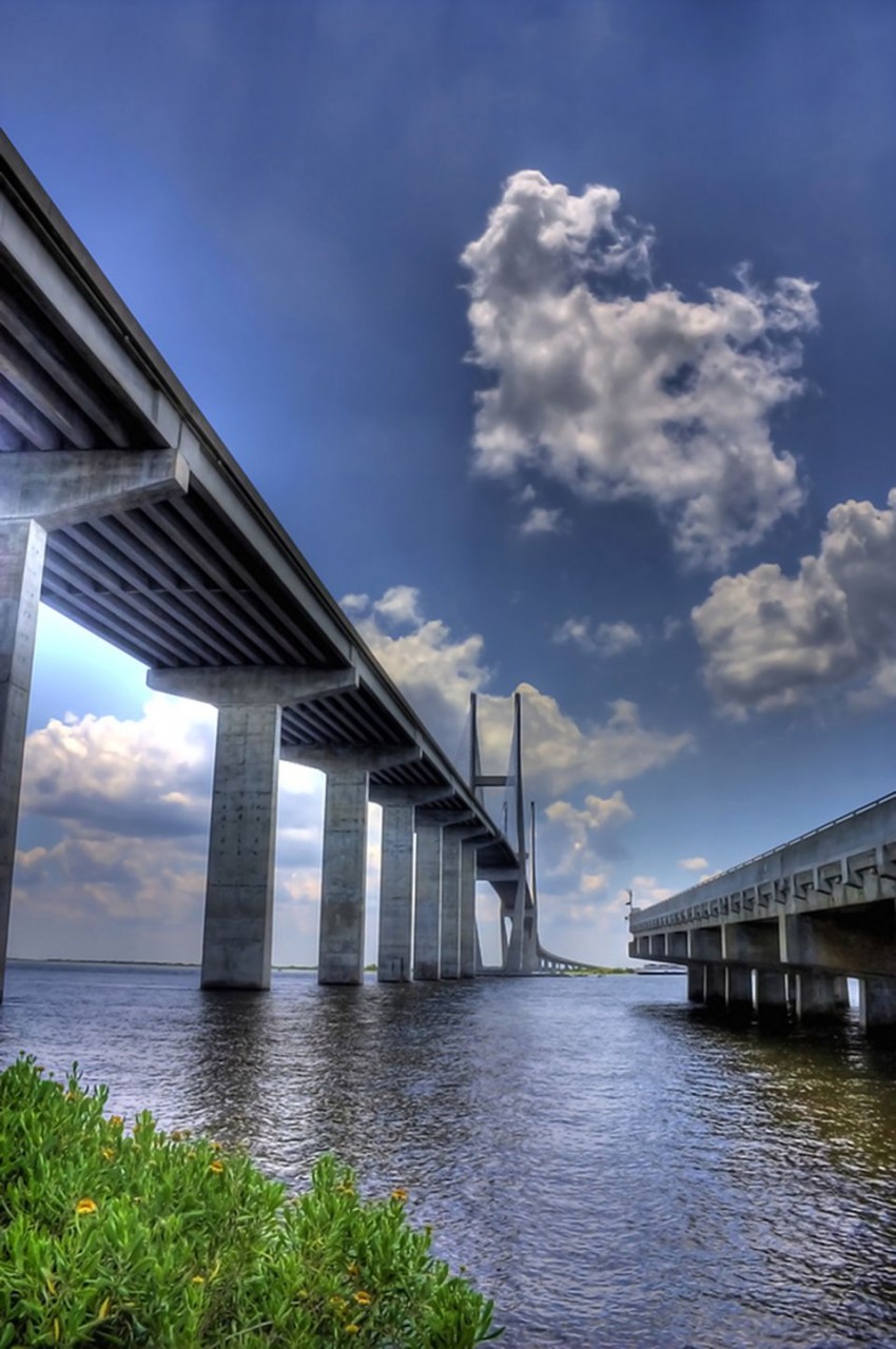 Мост Sydney Lanier Bridge. NewPix.ru - Захватывающие фотографии мостов