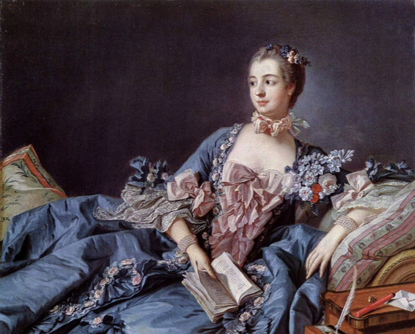 "Портрет мадам Помпадур", 1750