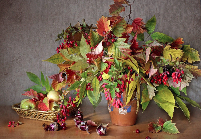 Я соберу букет осенних листьев, Я соберу букет осенних листьев,