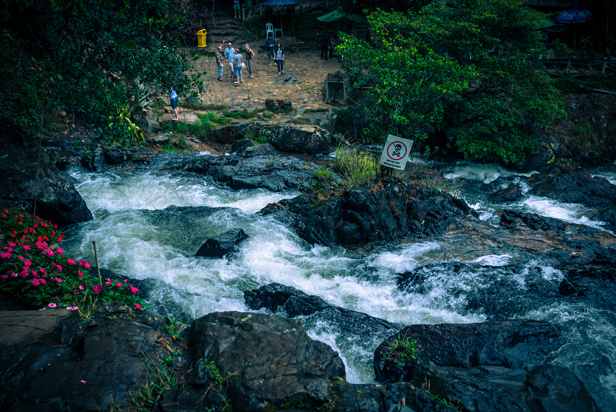 Вьетнам. Далат, Ламдонг. Путешествие к водопаду Датанла. (Lar)