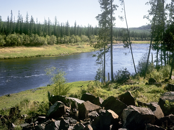 Река Вилюй.