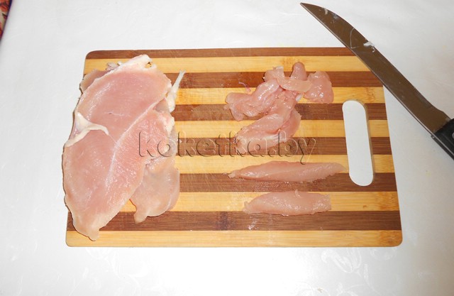 Салат с гренками Салат с гренками