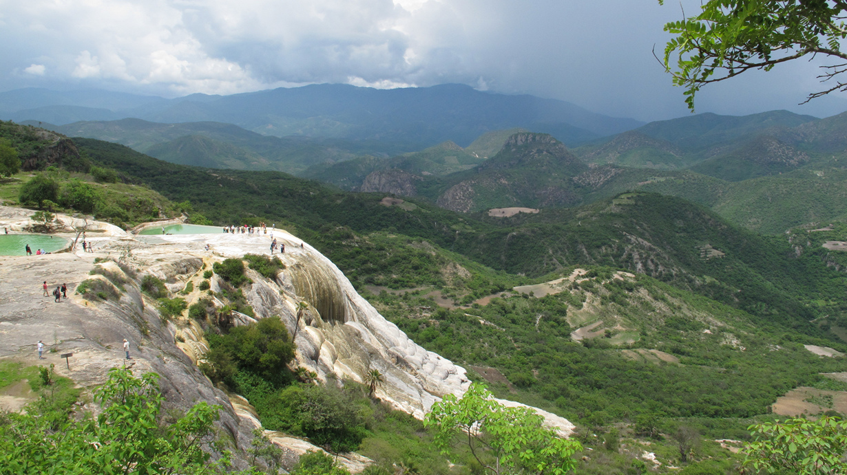 Мексика. Оахака. Иерве-эль-Агуа. (Los viajes del Cangrejo)