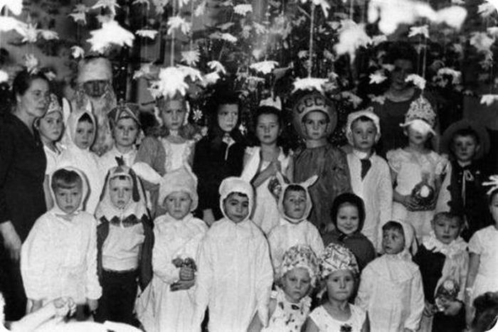 утренник, Новый год, СССР, дети