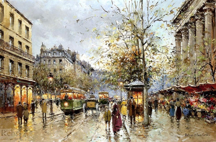 художник Антуан Бланшар (Antoine Blanchard) картины – 16