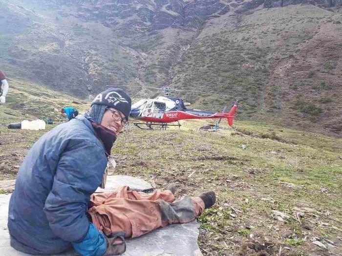 В Гималаях нашли туриста, пропавшего 47 дней назад В Гималаях нашли туриста, пропавшего 47 дней назад