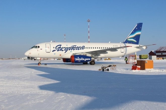 Самолёт, следовавший из Сочи в Якутск, совершил вынужденную посадку в Сыктывкаре