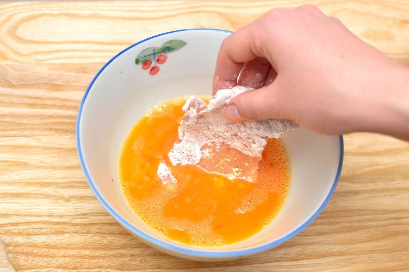 как жарить мясо в панировке